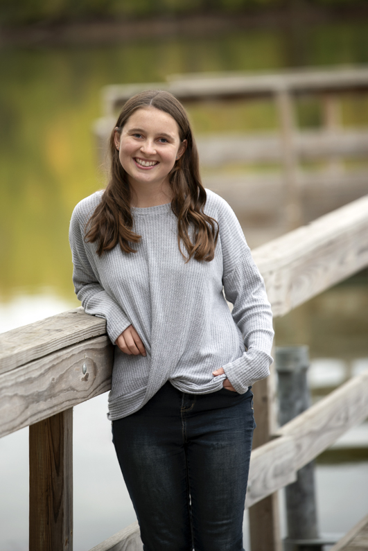 Natural Light Water Senior Portraits | Focus Photography by Susan